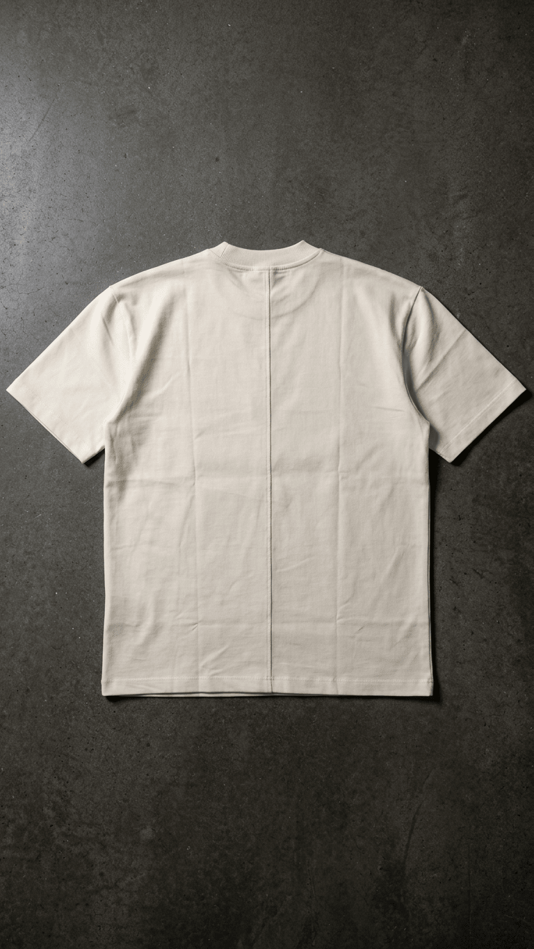 Plain Oversized T-Shirt Full Body – 240 GSM Organic Cotton – Shweta Styles