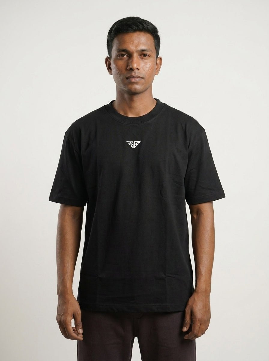 Plain Oversized T-Shirt Close-Up Fabric – 240 GSM Organic Cotton – Shweta Styles