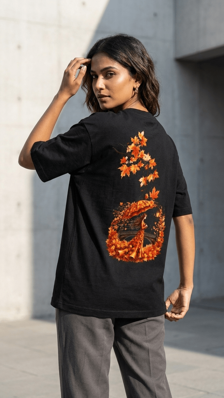 Women's Premium Oversized T-Shirt Full Body – 220 GSM Cotton – Shweta Styles